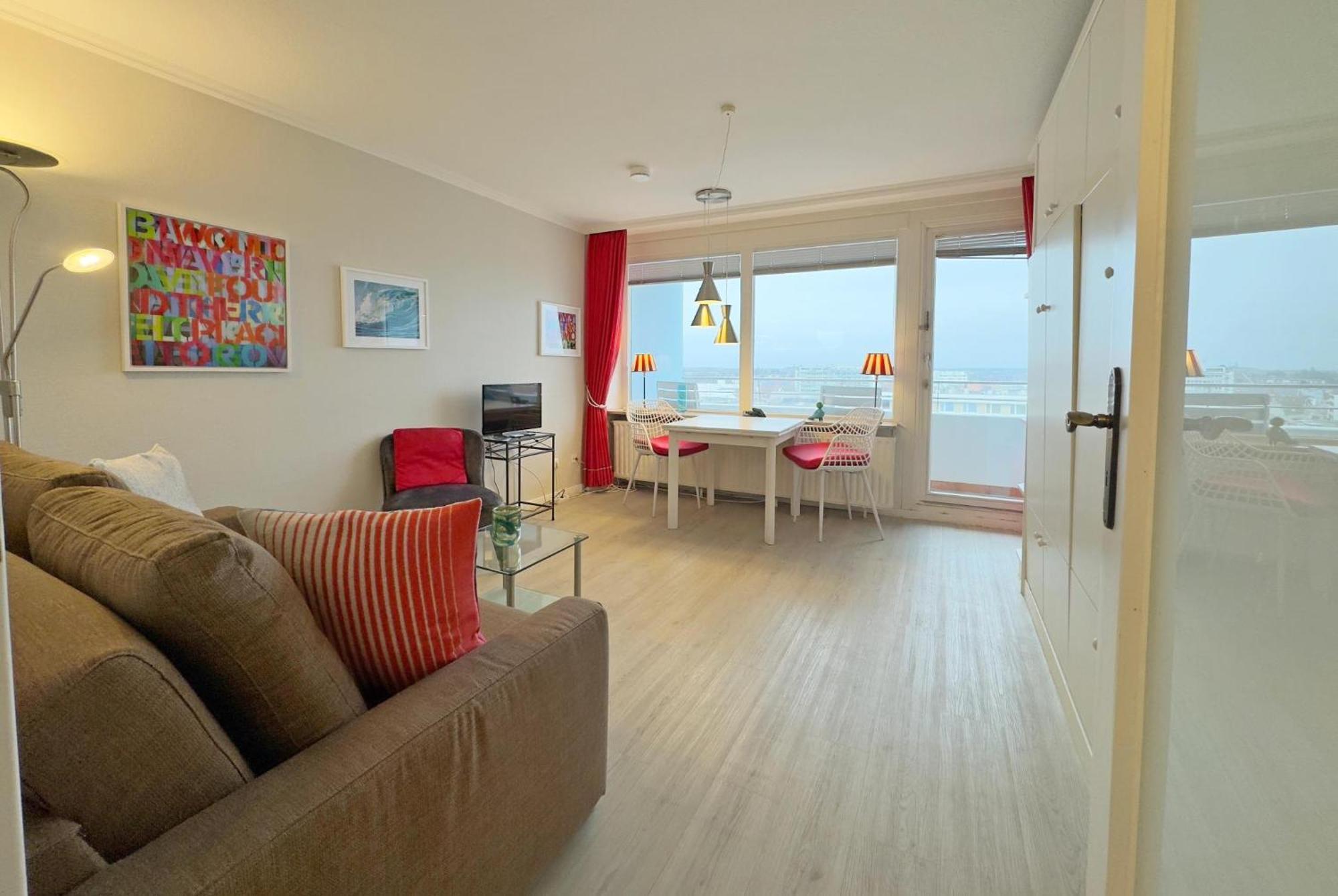 Haus Metropol App 145 Direkt Am Strand 2 Mit Balkon Cityblick Westerland Ngoại thất bức ảnh