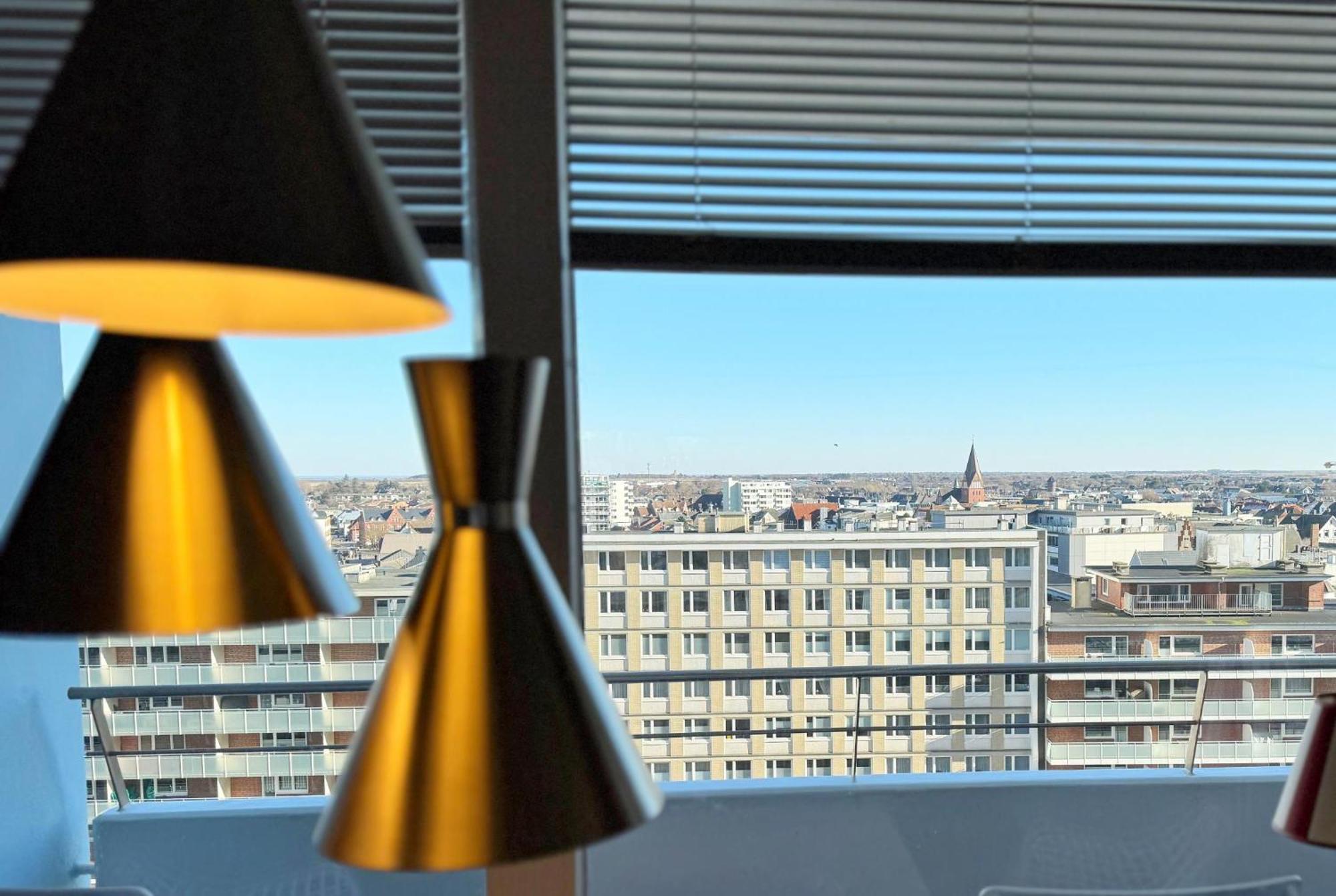 Haus Metropol App 145 Direkt Am Strand 2 Mit Balkon Cityblick Westerland Ngoại thất bức ảnh