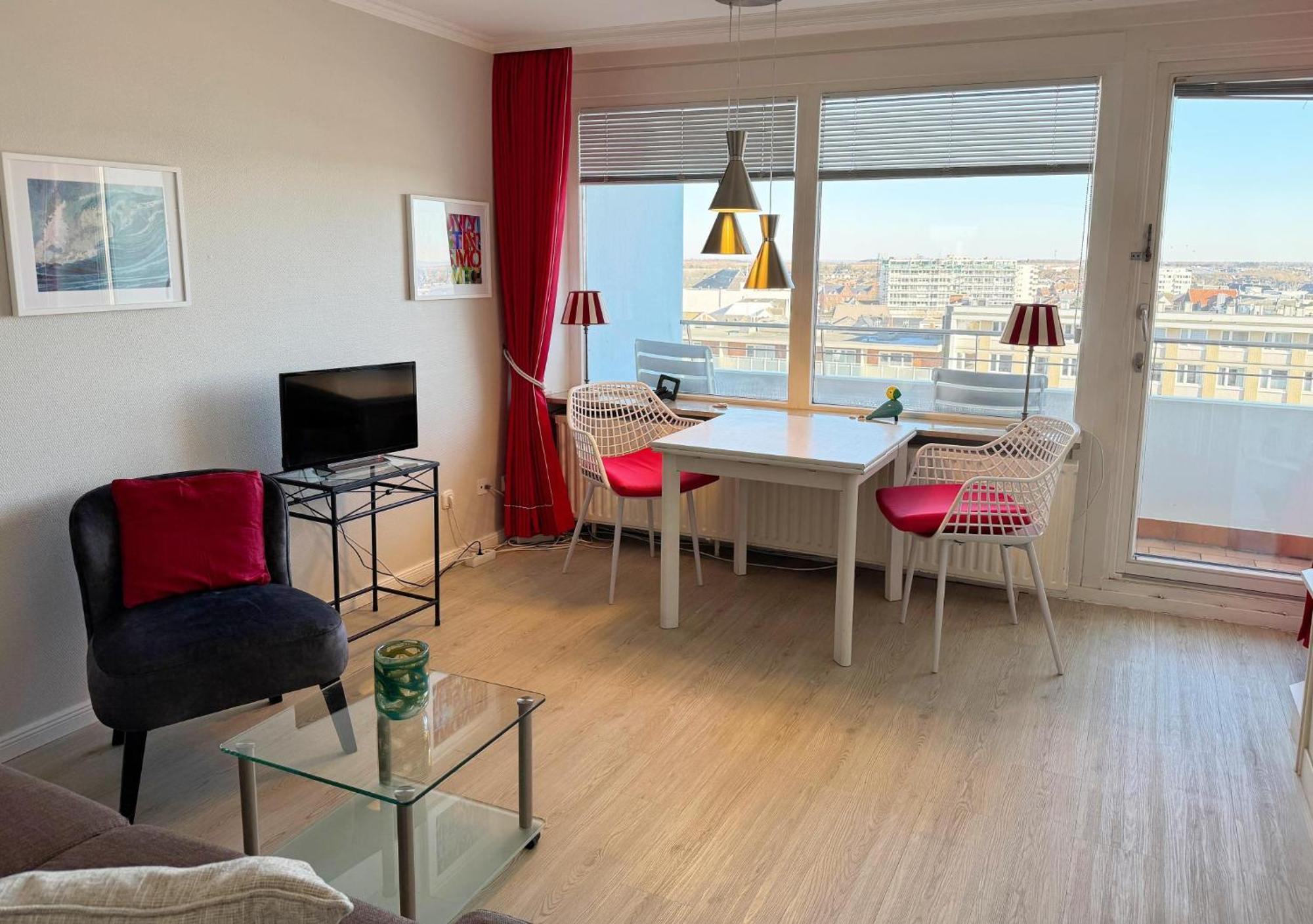 Haus Metropol App 145 Direkt Am Strand 2 Mit Balkon Cityblick Westerland Ngoại thất bức ảnh